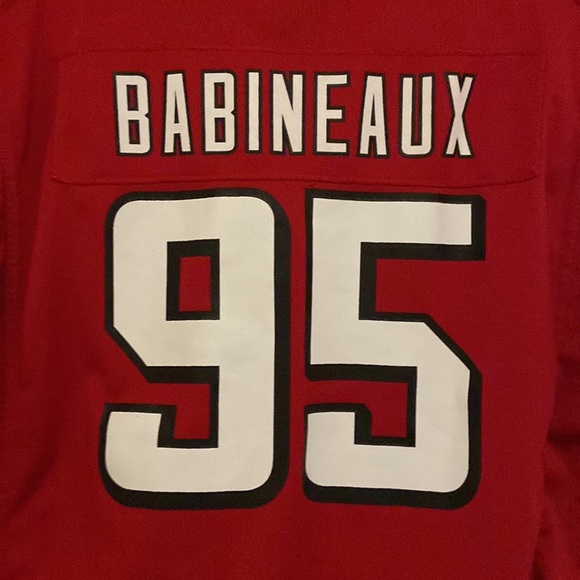 Nike Atlanta Falcons Jonathan Babineaux Jersey Size Youth XL (18/20) 🔥 - Picture 2 of 7
